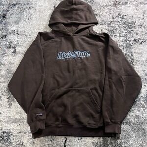 Vintage Dixie State College Sweatshirt Hoodie Men's Size Medium